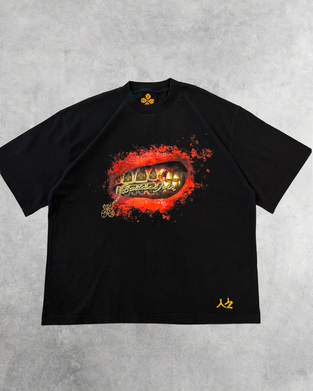GRILLZ TEE-BLACK