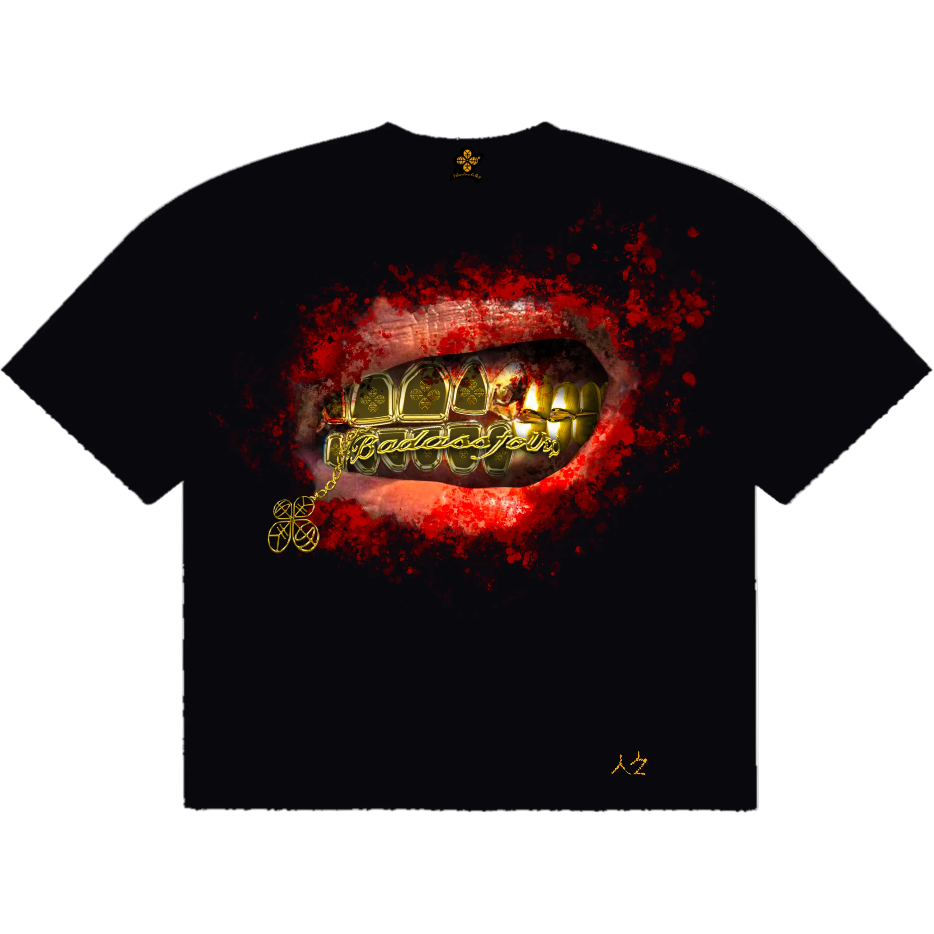 GRILLZ TEE-BLACK
