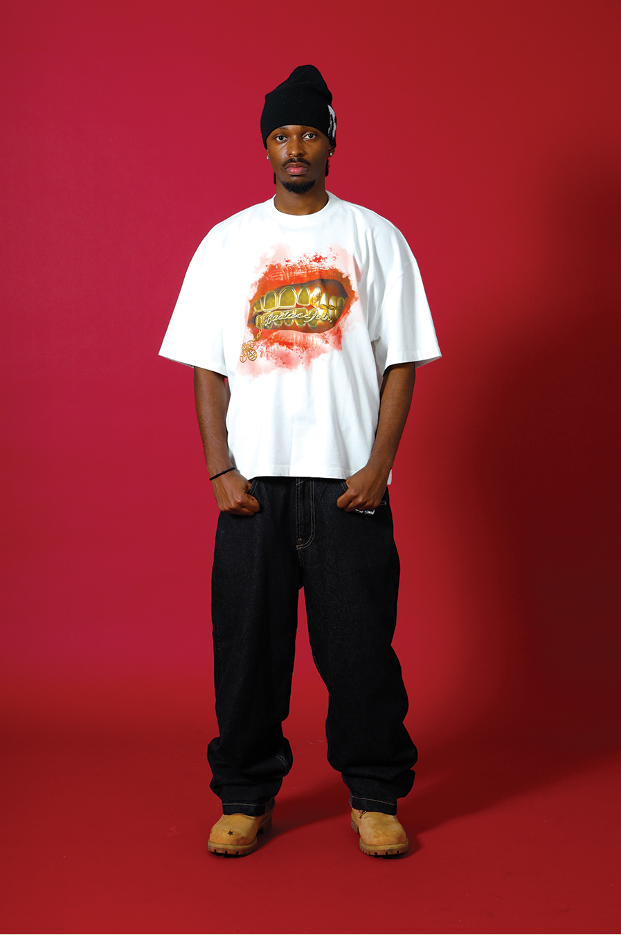 GRILLZ TEE-WHITE