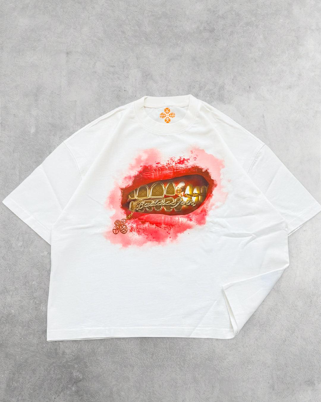 GRILLZ TEE-WHITE