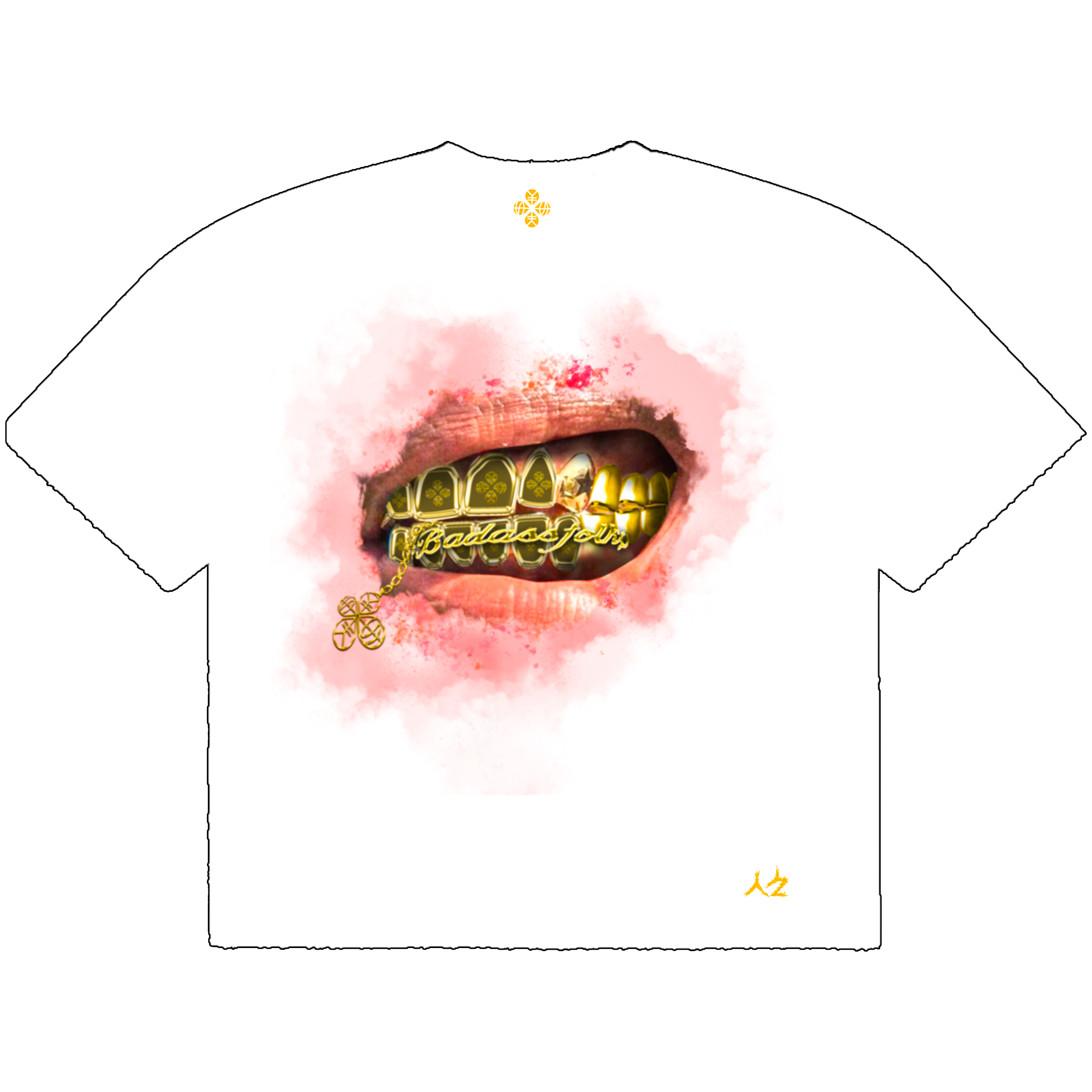 GRILLZ TEE-WHITE