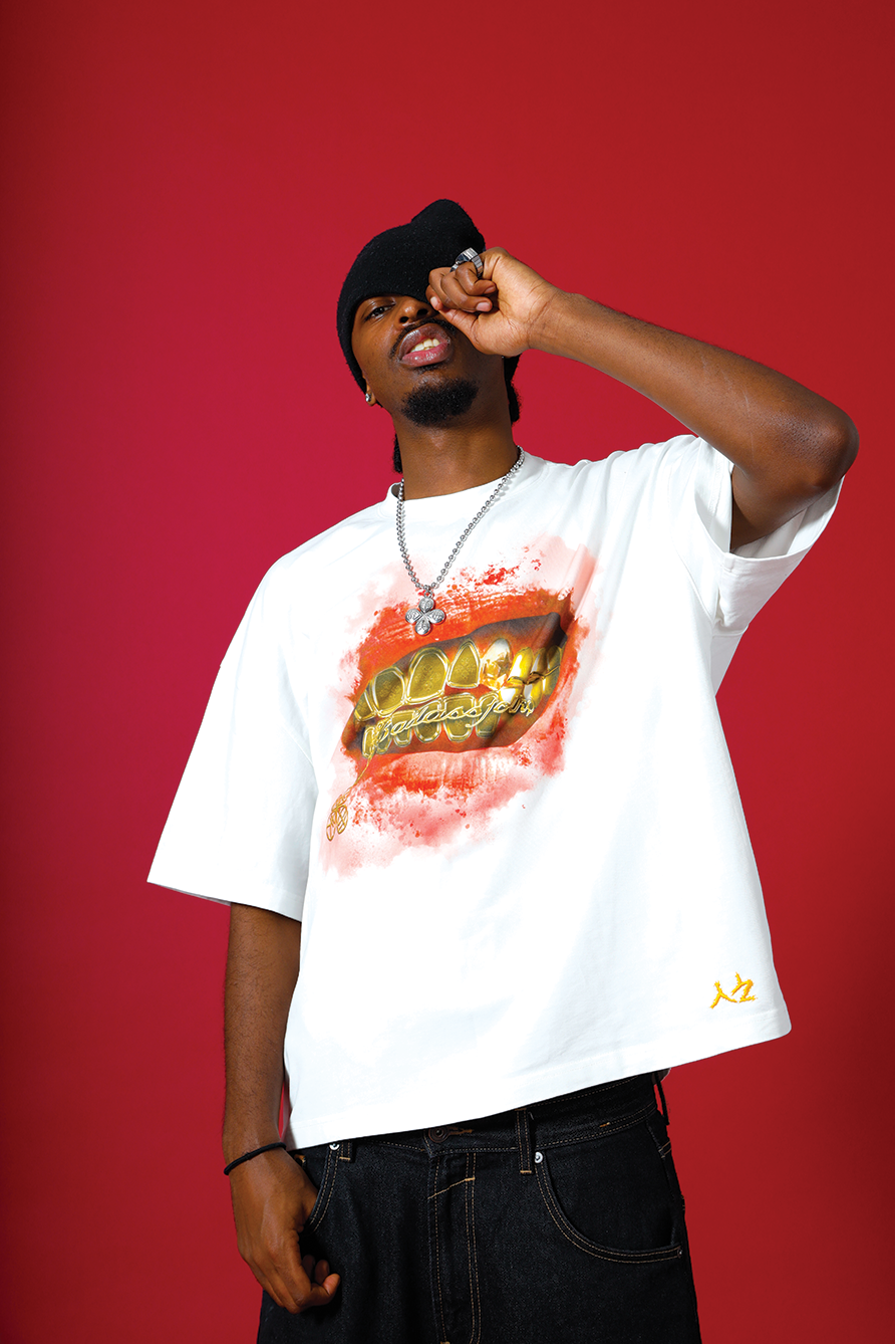 GRILLZ TEE-WHITE